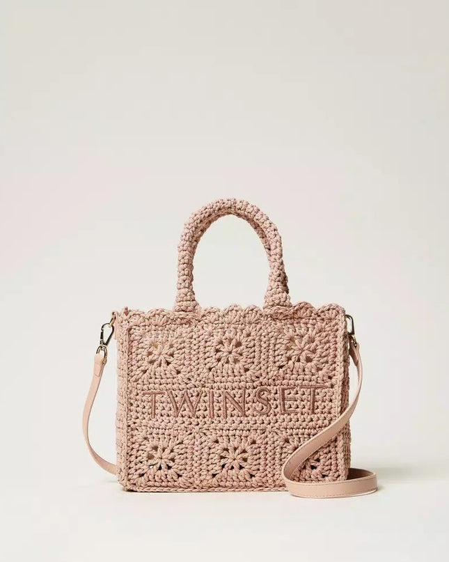 Borsa shopper ‘Bohémienne’ crochet - Piedi Folli