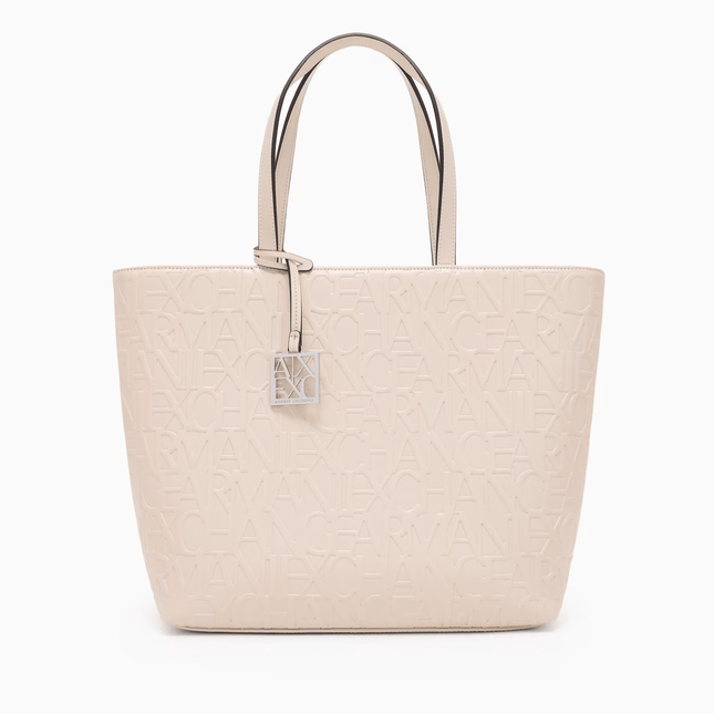 Borsa shopper con logo allover - Piedi Folli