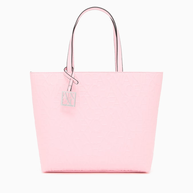 Borsa shopper con logo allover - Piedi Folli
