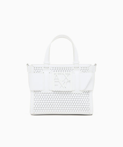 Borsa Shopper in tessuto tecnico monocromo - Piedi Folli