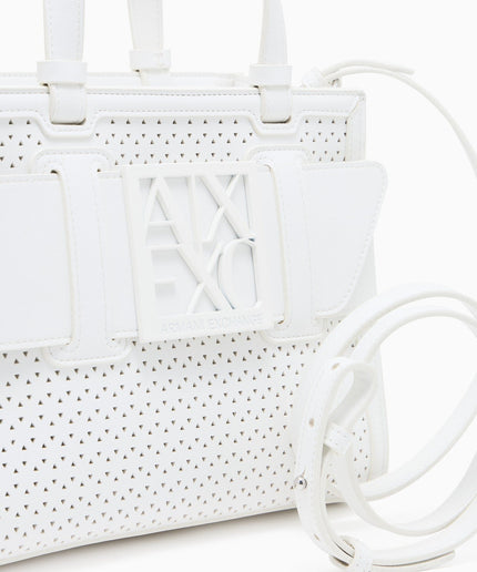 Borsa Shopper in tessuto tecnico monocromo - Piedi Folli