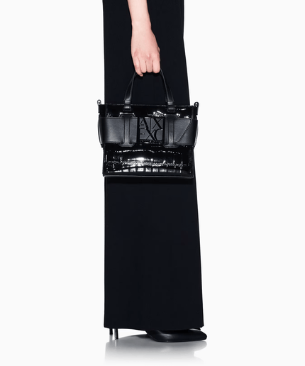 Borsa shopper nera - Piedi Folli
