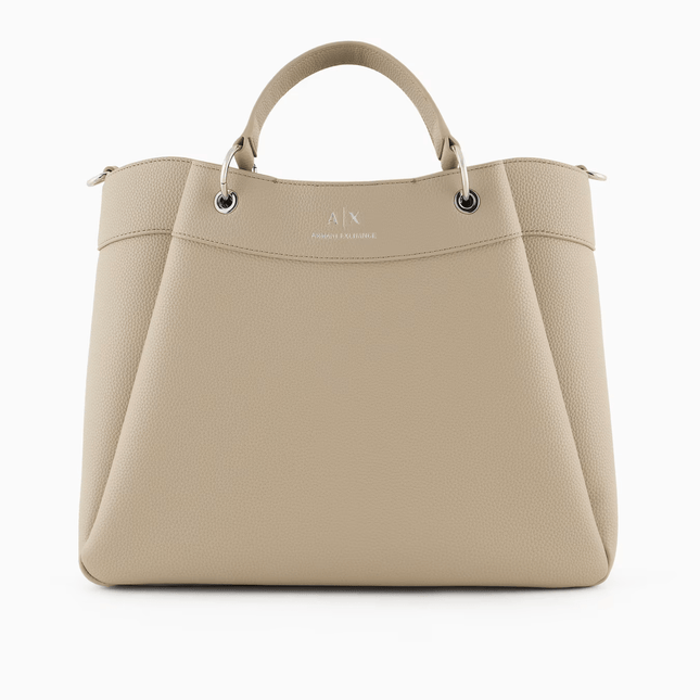 Borsa shopper sagomata grande con doppi manici - Piedi Folli