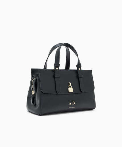 Borsa shopping con doppi manici e logo - Piedi Folli