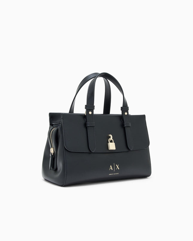 Borsa shopping con doppi manici e logo - Piedi Folli
