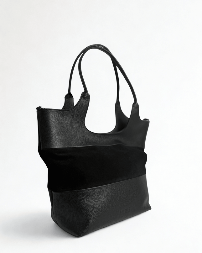 Borsa Shopping Evita in pelle - Piedi Folli