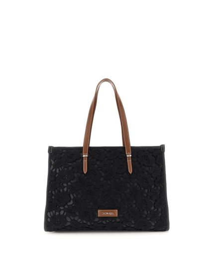 Borsa shopping grande in macrame' - Piedi Folli