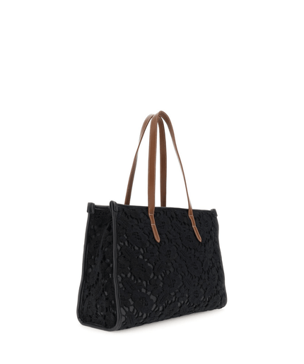 Borsa shopping grande in macrame' - Piedi Folli