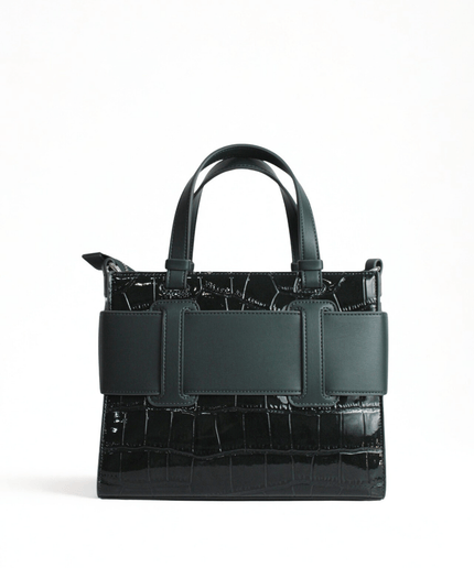 Borsa Shopping Tote Beat Green - Piedi Folli
