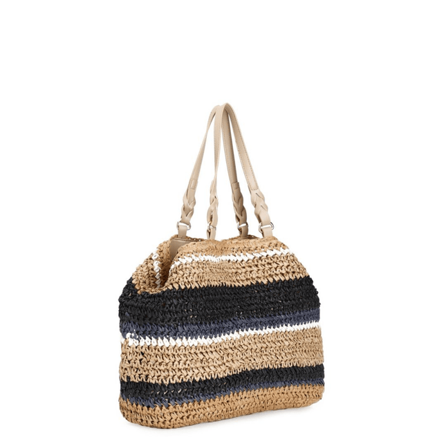 Borsa tote a lavorazione crochet - Piedi Folli