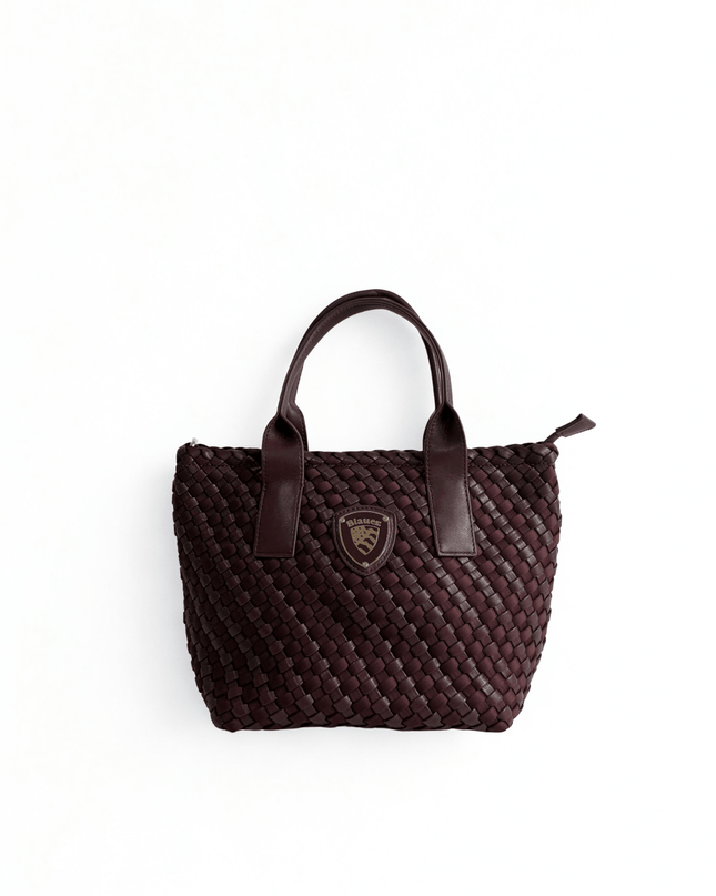Borsa tote bag bordeaux - Piedi Folli