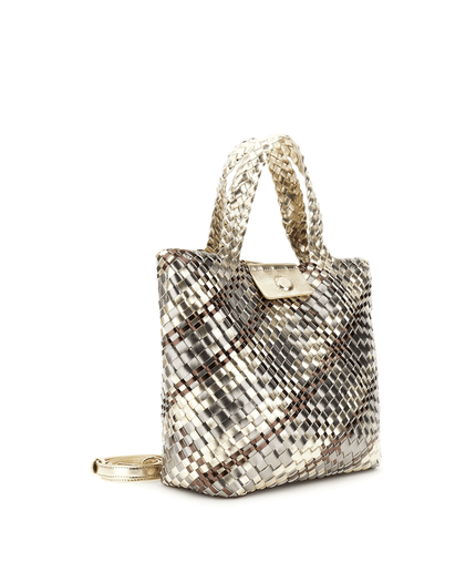 Borsa tote intrecciata - Piedi Folli