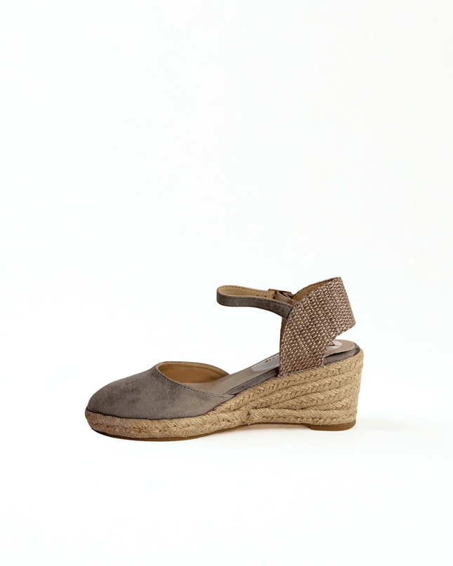 Campesina in pelle taupe - Piedi Folli