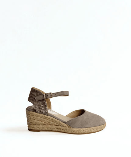 Campesina in pelle taupe - Piedi Folli