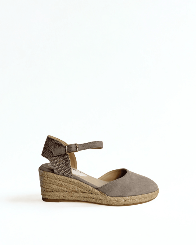 Campesina in pelle taupe - Piedi Folli