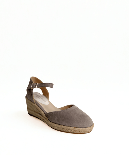 Campesina in pelle taupe - Piedi Folli