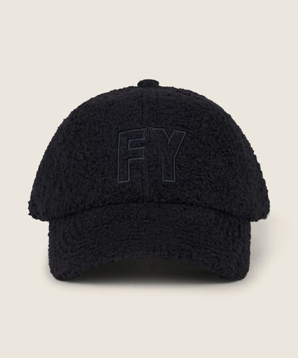 Cappellino sherpa con maxi ricamo FY tono su tono - Piedi Folli