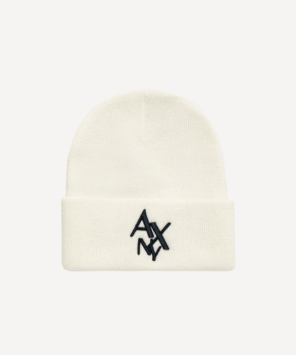 Cappello nero beanie con logo ny asv - Piedi Folli