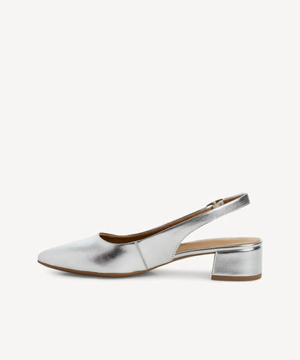 Chanel con cinturino alla caviglia - metallico - Piedi Folli