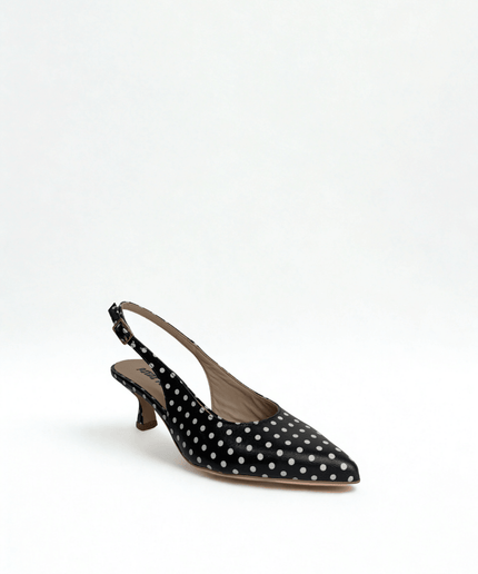 Chanel pois bianca e nera - Piedi Folli