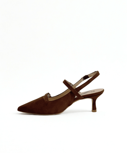 Chanel scamosciato marrone - Piedi Folli