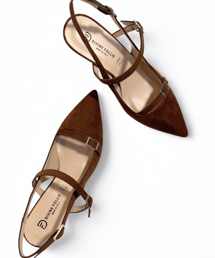 Chanel scamosciato marrone - Piedi Folli