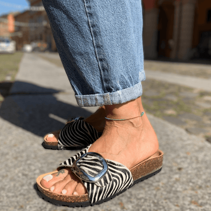 Ciabatta 11 PASTIME H I V ZEBRA - Piedi Folli