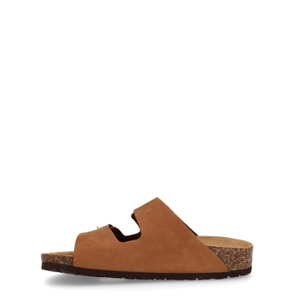 Ciabatta 11 THESIS R I VIBRAM NABUK BRANDY - Piedi Folli