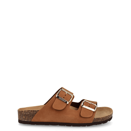 Ciabatta 11 THESIS R I VIBRAM NABUK BRANDY - Piedi Folli