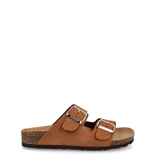 Ciabatta 11 THESIS R I VIBRAM NABUK BRANDY - Piedi Folli