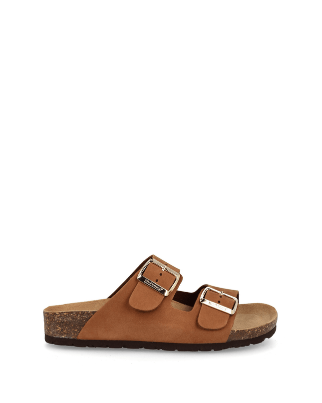 Ciabatta 11 THESIS R I VIBRAM NABUK BRANDY - Piedi Folli