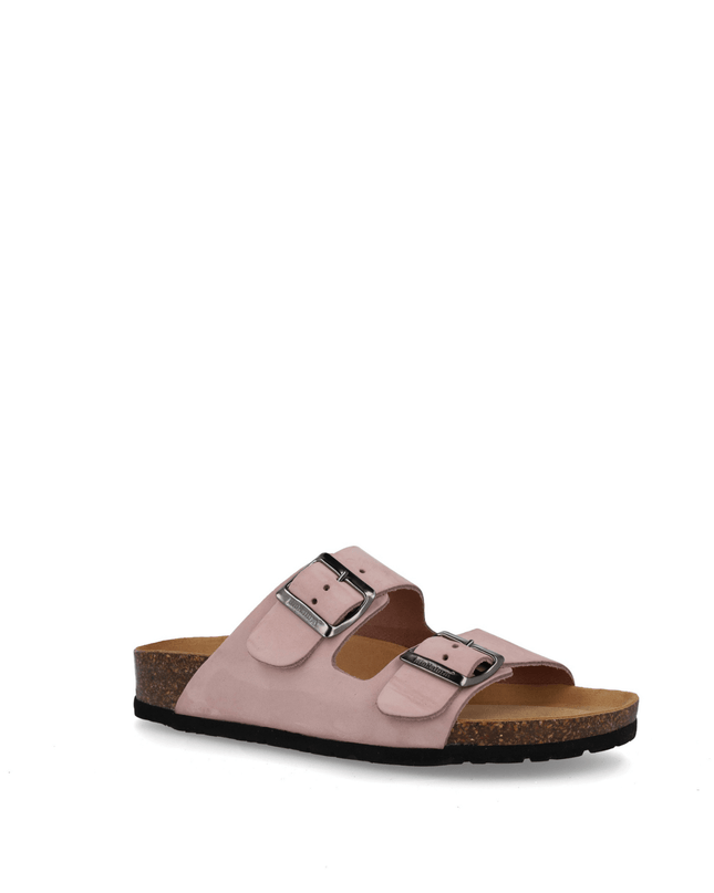 Ciabatta 11 THESIS R I VIBRAM NABUK ROSA - Piedi Folli
