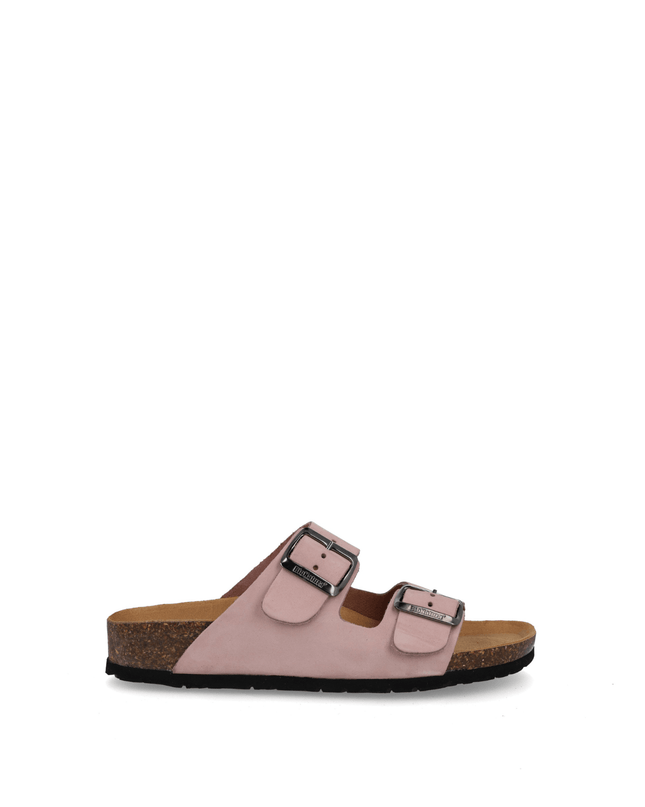 Ciabatta 11 THESIS R I VIBRAM NABUK ROSA - Piedi Folli