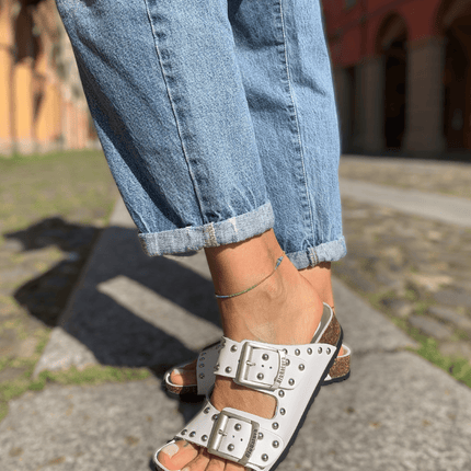 Ciabatta 11 THESIS RB24 I Bianco - Piedi Folli