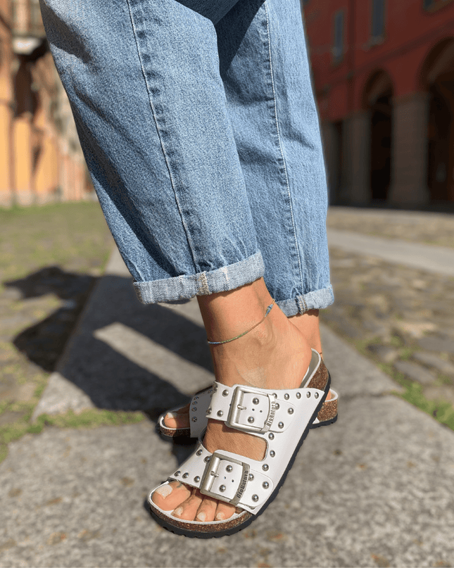 Ciabatta 11 THESIS RB24 I Bianco - Piedi Folli