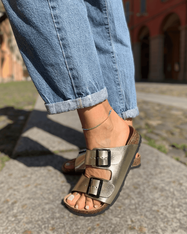 Ciabatta 94 THESIS R I Y LAMINATO PLATINO - Piedi Folli