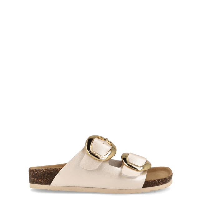 Ciabatta 95 thesis rh perlato met beige - Piedi Folli