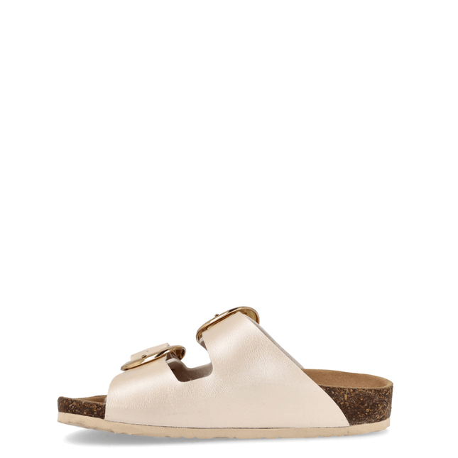 Ciabatta 95 thesis rh perlato met beige - Piedi Folli