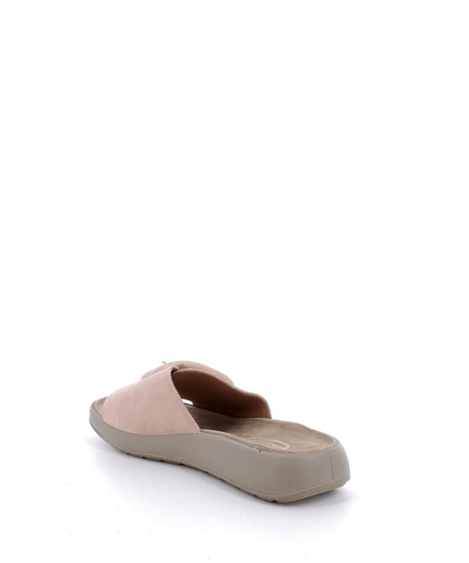 Ciabatta in pelle rosa - Piedi Folli