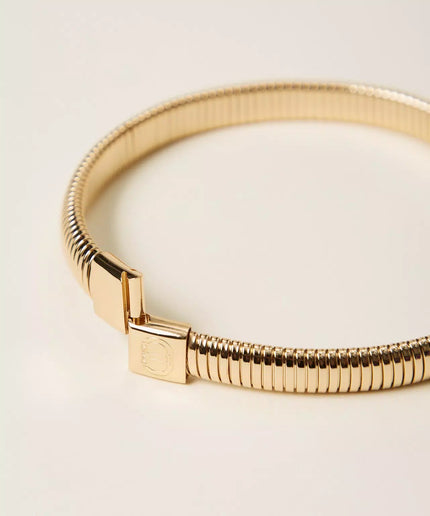 Collana girocollo Fessura con stampa snake - Piedi Folli