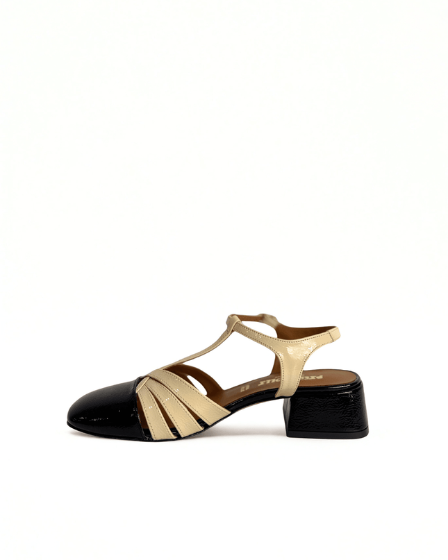 Décolleté a chanel bicolor - Piedi Folli