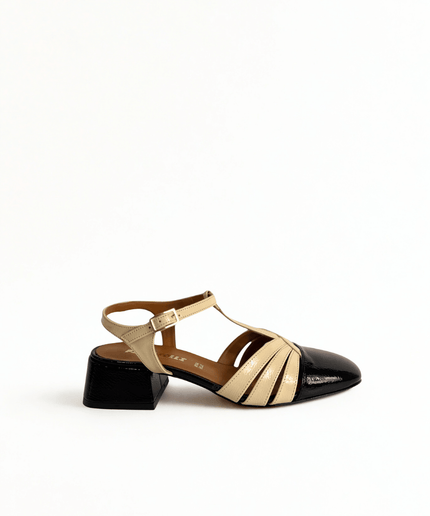 Décolleté a chanel bicolor - Piedi Folli