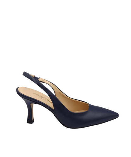 Décolleté a chanel blu - Piedi Folli