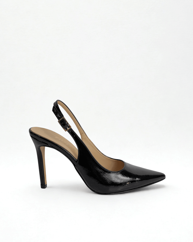 Décolleté a Chanel nero - Piedi Folli