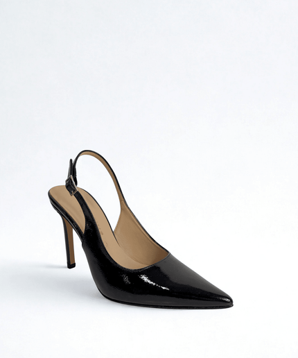 Décolleté a Chanel nero - Piedi Folli