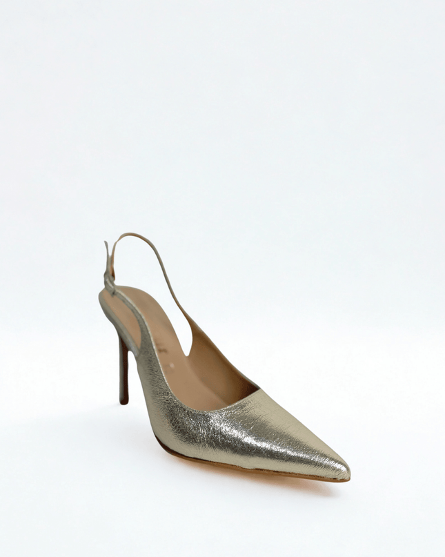 Décolleté a chanel oro - Piedi Folli