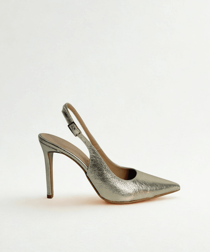 Décolleté a chanel oro - Piedi Folli