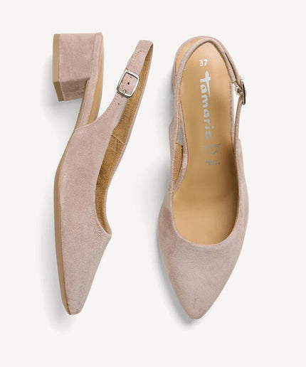 Décolleté a chanel taupe - Piedi Folli