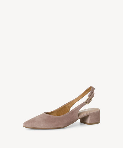 Décolleté a chanel taupe - Piedi Folli
