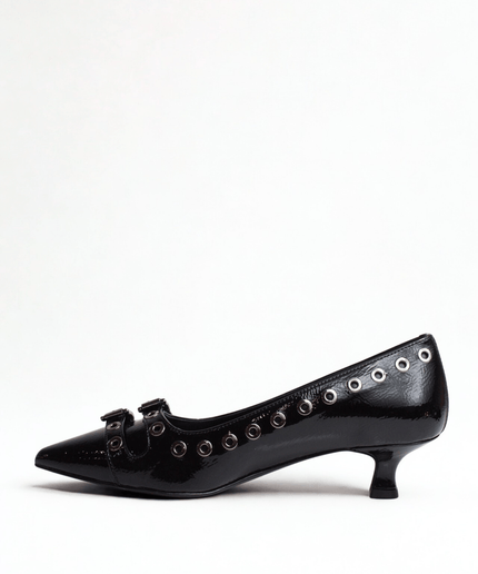 Décolleté naplack nero - Piedi Folli